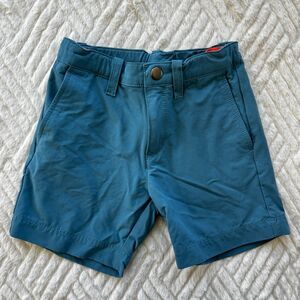 Crewcuts Boys Size 3 Teal Tech Performance Shorts Stretch Lightweight Summer
